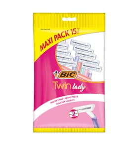 Bic Twin Lady Razors 15 Pack