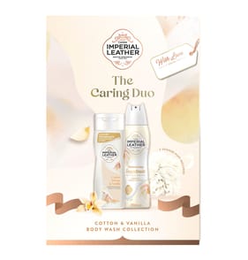 Imperial Leather The Caring Duo Cotton & Vanilla Body Wash Collection