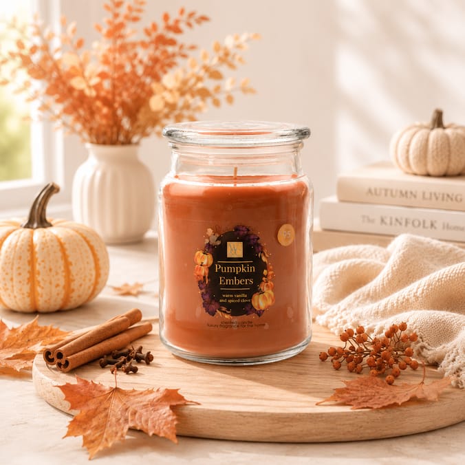Wickford & Co Scented Candle 18oz - Pumpkin Embers