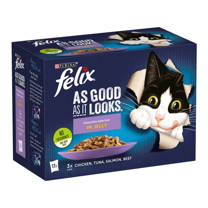 Felix As Good as It Looks Favourites Selection in Jelly 12 x 85g