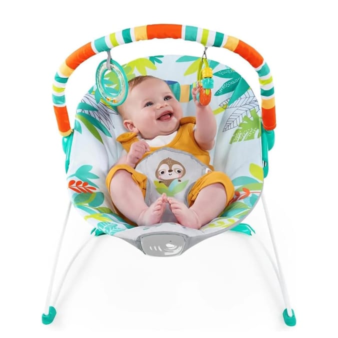 Bright Starts Rainforest Vibrations Bouncer Home Bargains