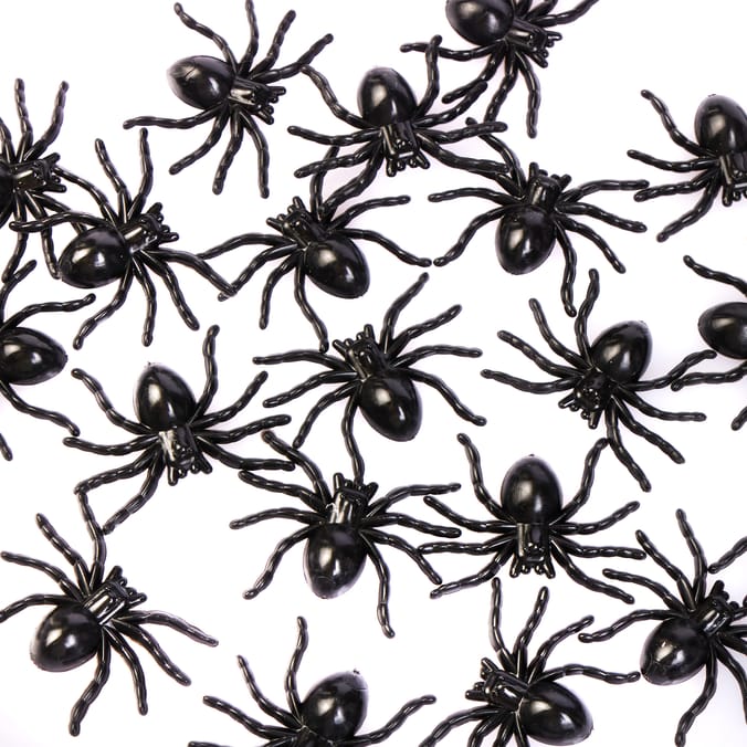 Haunted House Spiders 40 Pack
