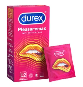 Durex Pleasuremax Condoms 12s