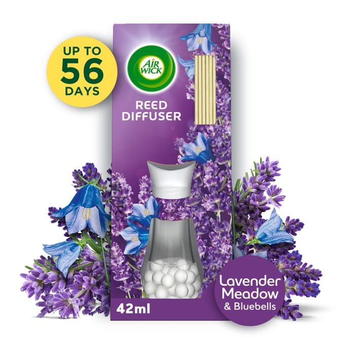 Air Wick Reed Diffuser 42ml - Lavender Meadow & Bluebells