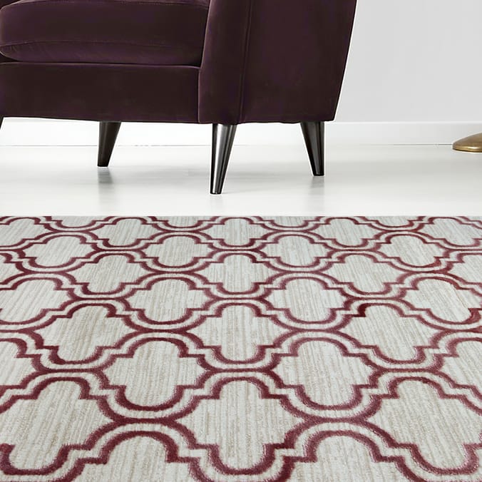 Essentials Tile Rug - Pink