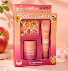 Eternite Sweet Lips Peach Blossom Gift Set