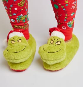 The Grinch Slippers - Ladies