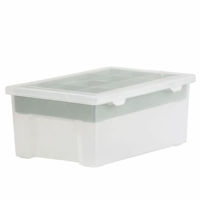 Utility 2 Tier Organiser Box - Green