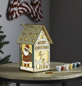 Sleigh Bells Paint Your Own Light-Up Lantern