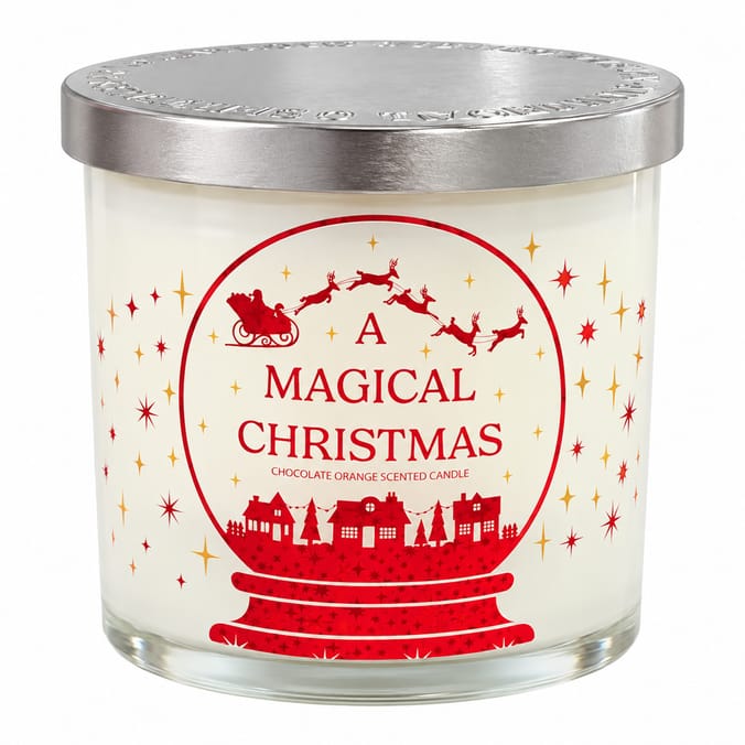 A Magical Christmas Scented Candle 350g - Chocolate Orange