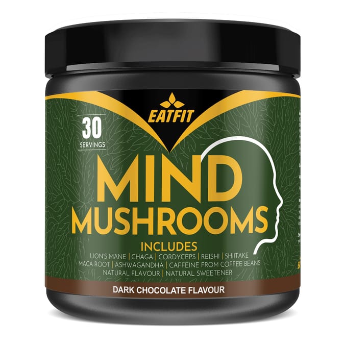 EatFit Mind Mushrooms 240g - Dark Chocolate