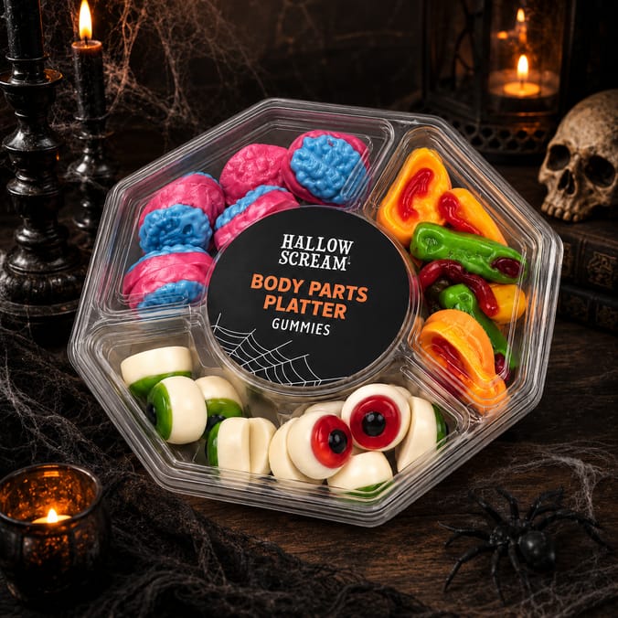 Hallow Scream Body Part Platter Gummies 290g