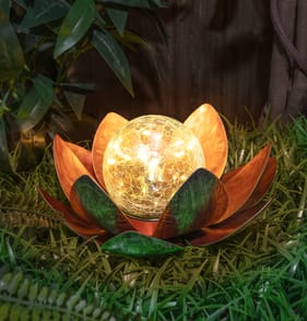 Firefly Lotus Flower Solar Light