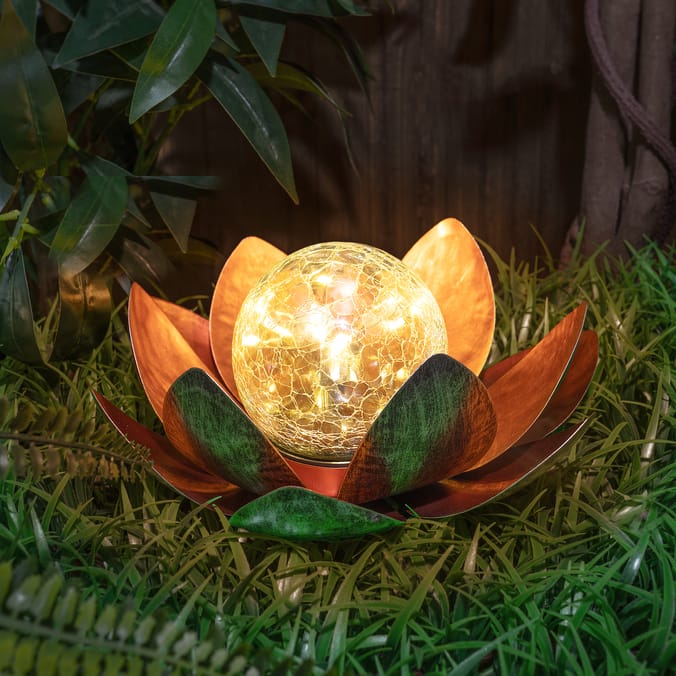 Firefly Lotus Flower Solar Light