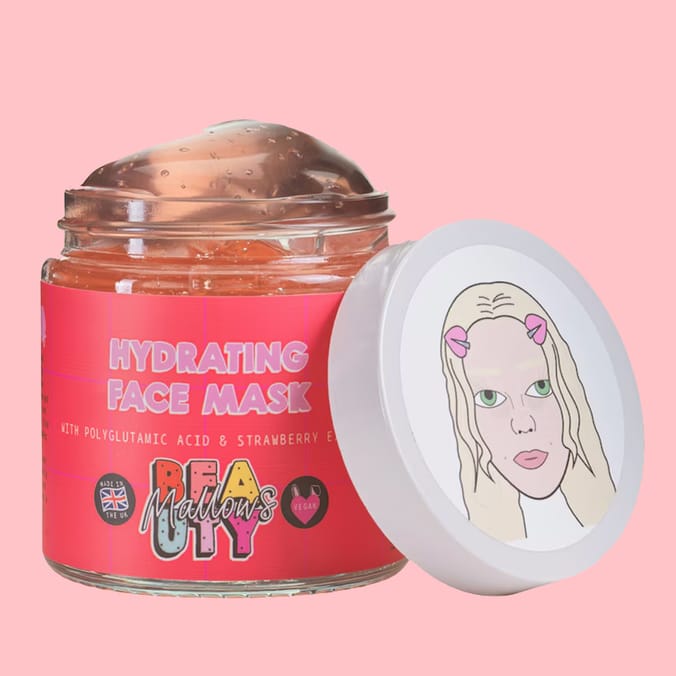 Mallows Beauty Strawberry Hydrating Face Mask 100ml