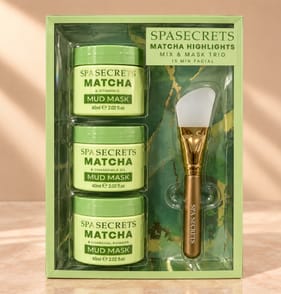  Spa Secrets Matcha Highlights Mix & Mask Trio