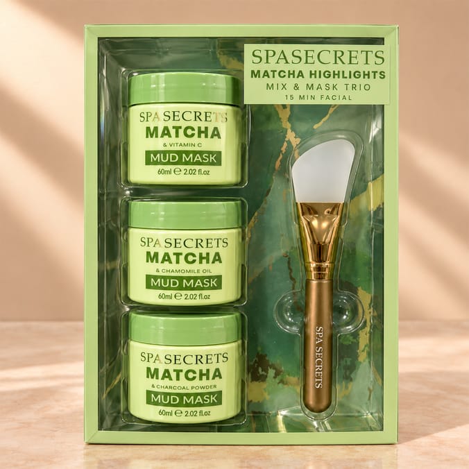  Spa Secrets Matcha Highlights Mix & Mask Trio