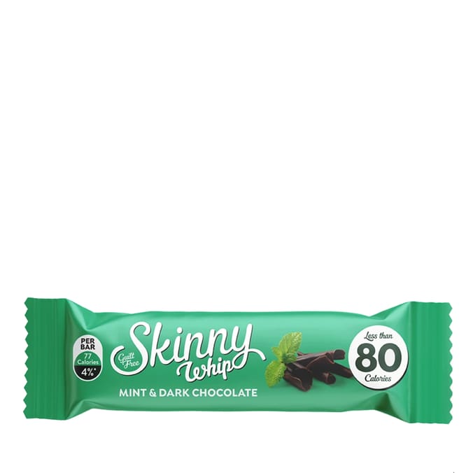 Skinny Whip Mint & Dark Chocolate 5 Bars Snack x10