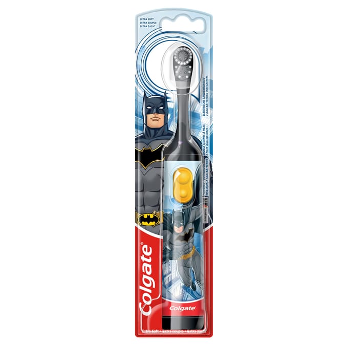 Colgate Kids Batman Extra Soft Battery Toothbrush 