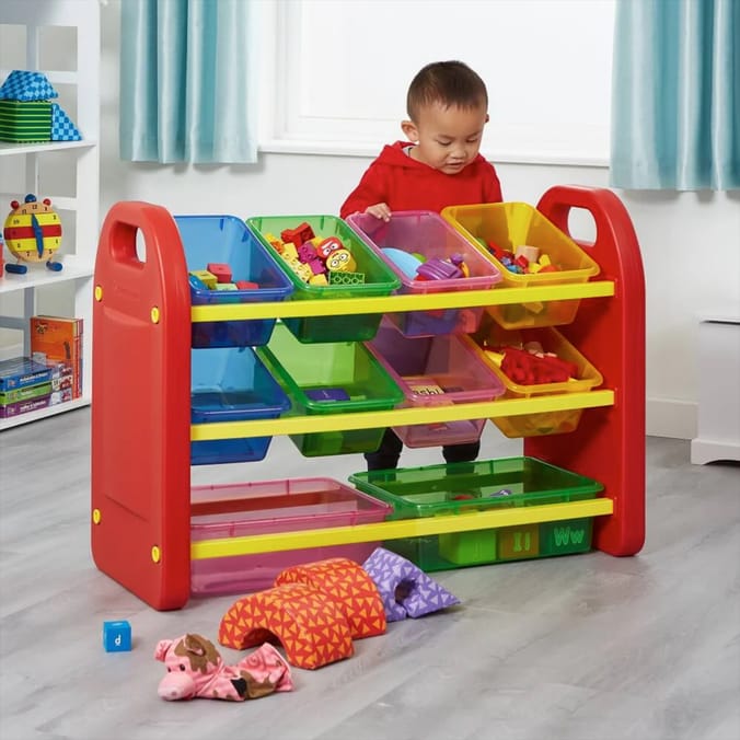Liberty House Toys 10-Bin Storage Organisers