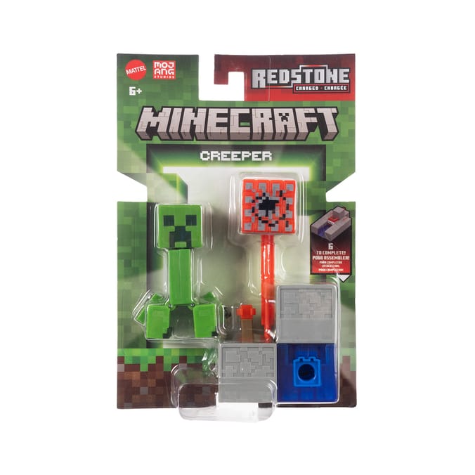 Minecraft Redstone Charged Action Figure 8cm - Creeper