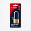 Spear & Jackson Select Brass Padlock - 40mm Long Shackle