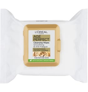 L'Oreal Paris Age Perfect Cleansing Face Wipes 25s