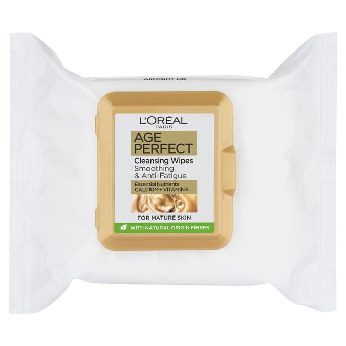 L'Oreal Paris Age Perfect Cleansing Face Wipes 25s