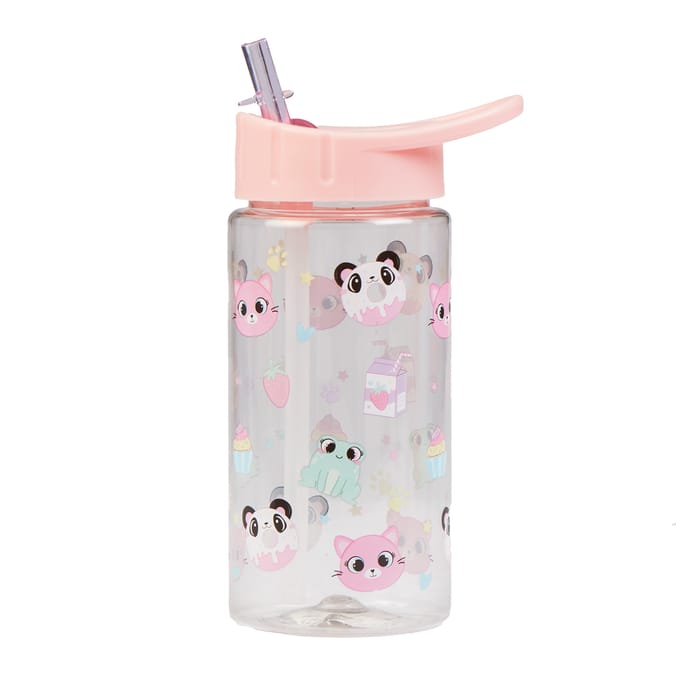 Back To School Bottle With Straw 400ml