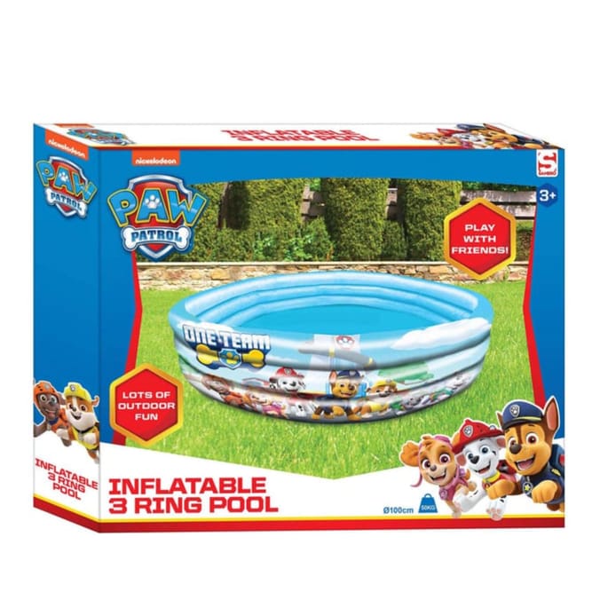 Paw Patrol Inflatable 3 Ring Pool