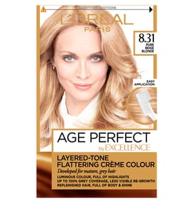 L'Oreal Paris Excellence Age Perfect 8.31- Pure Beige Blonde