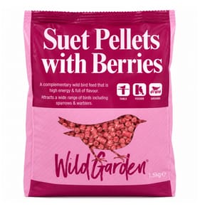 Wild Garden Suet Pellets With Berries 1.5kg
