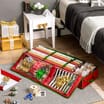 Festive Feeling Wrapping Paper Storage Bag