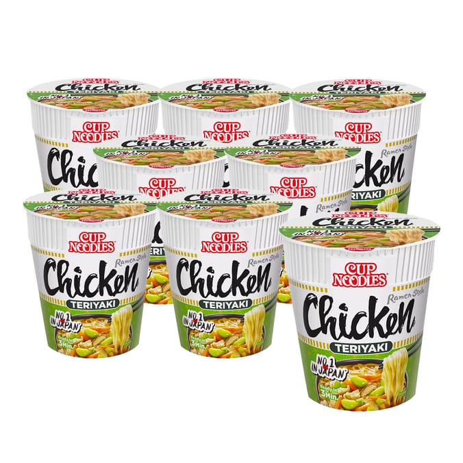 Nissin Cup Noodles Chicken Ramen Style 70g - Teriyaki