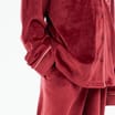 Burgundy Polar Express Younger Kids Pyjamas