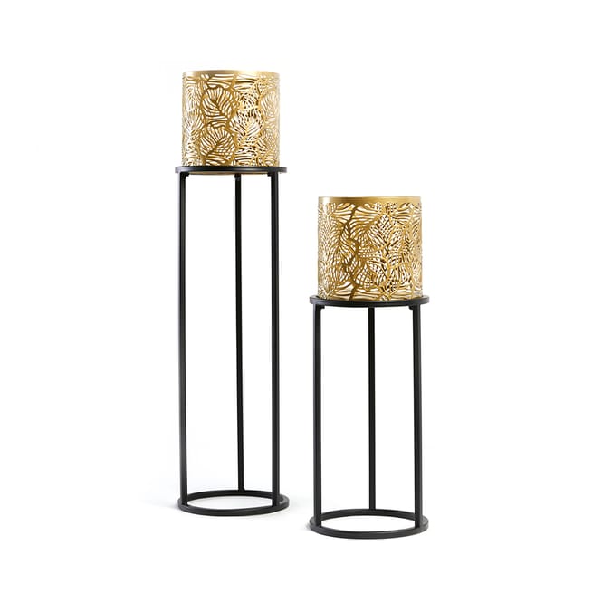 Ports Of Call by Jeff Banks Metal Planters Set