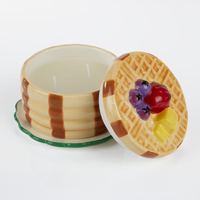 Breakfast Club Waffle Stack Scented Candle - Blueberry