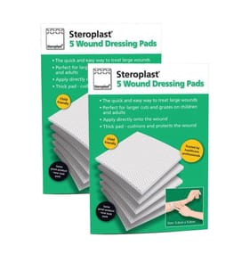 Steroplast Wound Dressing Pads 5 Pack x2