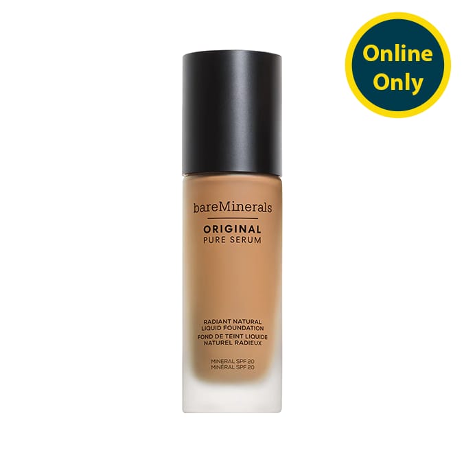 BareMinerals Original Pure Serum Radiant Natural Liquid Foundation 30ml - Medium Warm 3