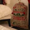 Festive Feeling Large Hessian Santa Sack