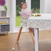 Liberty House Toys Kids High Chair – White and Beechwood