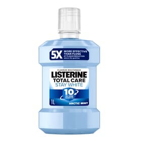 Listerine Total Care Stay White Arctic Mint Mouthwash 1l