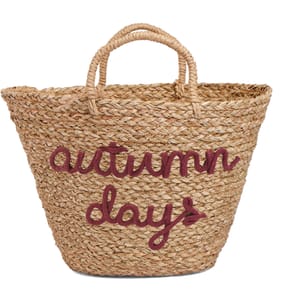 The Lifestyle Edit Autumn Wicker Basket - Autumn Days