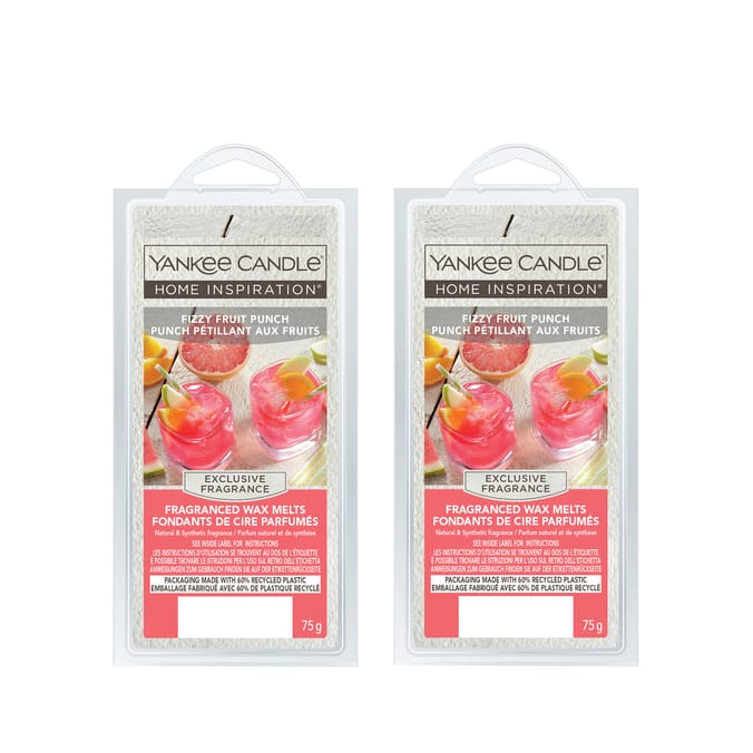 Yankee Fizzy Fruit Punch Wax Melts