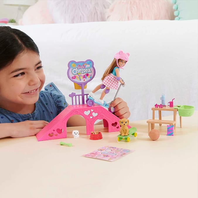 Barbie Chelsea Skatepark Playset