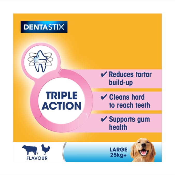 Pedigree Dentastix 21 Fresh Adult Large Dog Treats 810g