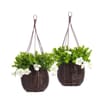 Jardin Willow Hanging Basket 2 Pack