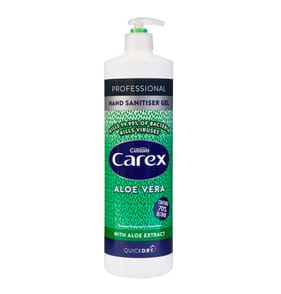 Carex Aloe Vera Hand Sanitiser Gel 1L