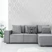 Laticia Wallpaper 65490 - Grey