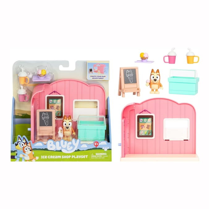 Bluey Mini Ice Cream Shop Playset